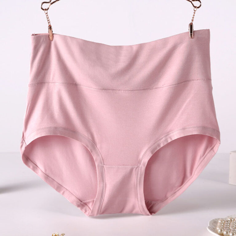 QA194-Plus-size-6xl-7xl-women-panties-bamboo-fiber-underwear-high-waist-body-shaping-briefs-female