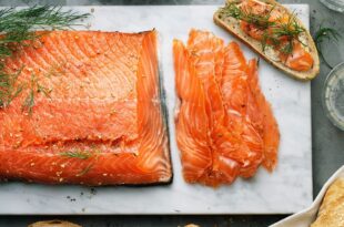 dill cured salmon