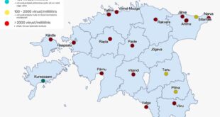 Reoveeuuringu tulemused 8. 12. martsil. Allikas Tartu Ulikool 1