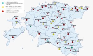 Reoveeuuringu tulemused 12.-16. aprillil. Allikas Tartu Ülikool
