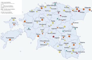 Reoveeuuringu tulemused 26. 30. aprillil. Allikas Tartu Ülikool