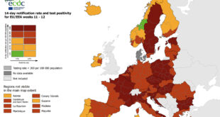 koroona euroopa 12 nadal 2021