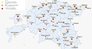 Reoveeuuringu tulemused 17.–21. mail. Allikas Tartu Ülikool