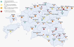 Reoveeuuringu tulemused 25. –29. oktoobril. Allikas- Tartu Ülikool