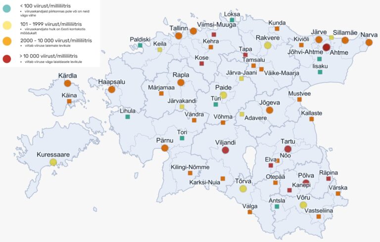 Reoveeuuringu tulemused 25. –29. oktoobril. Allikas- Tartu Ülikool