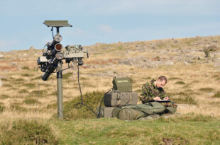 Starstreak launcher on Dartmoor