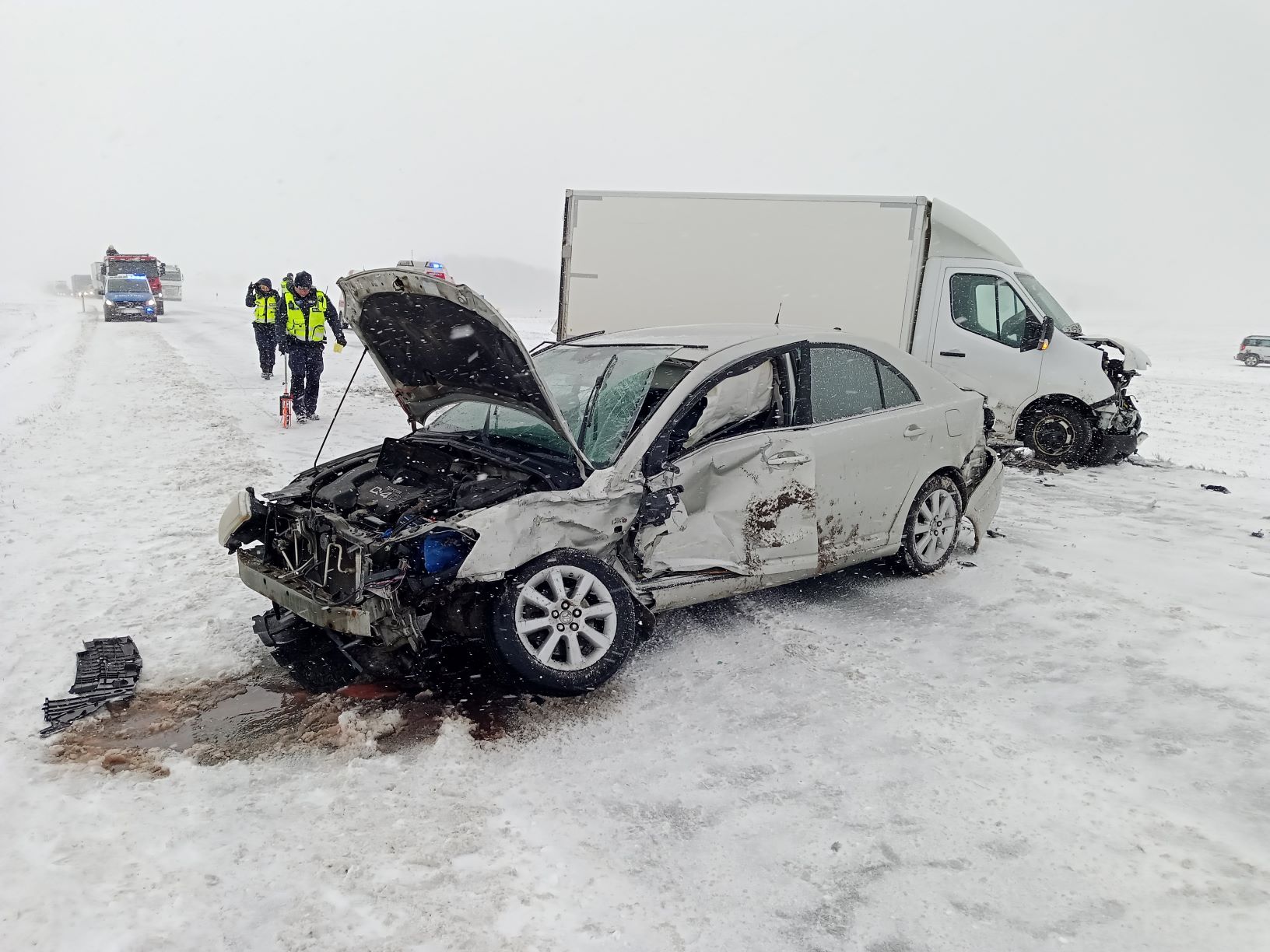 Voru vallas kaubiku ja soiduauto avarii