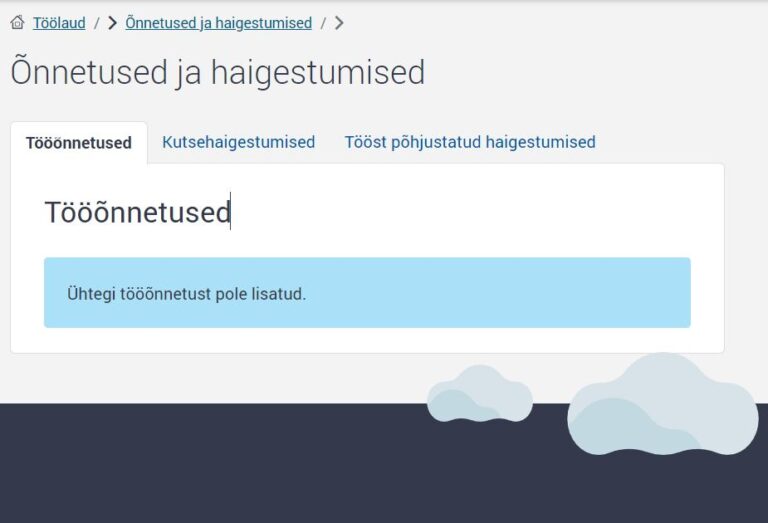 tööõnnetuste moodul 2