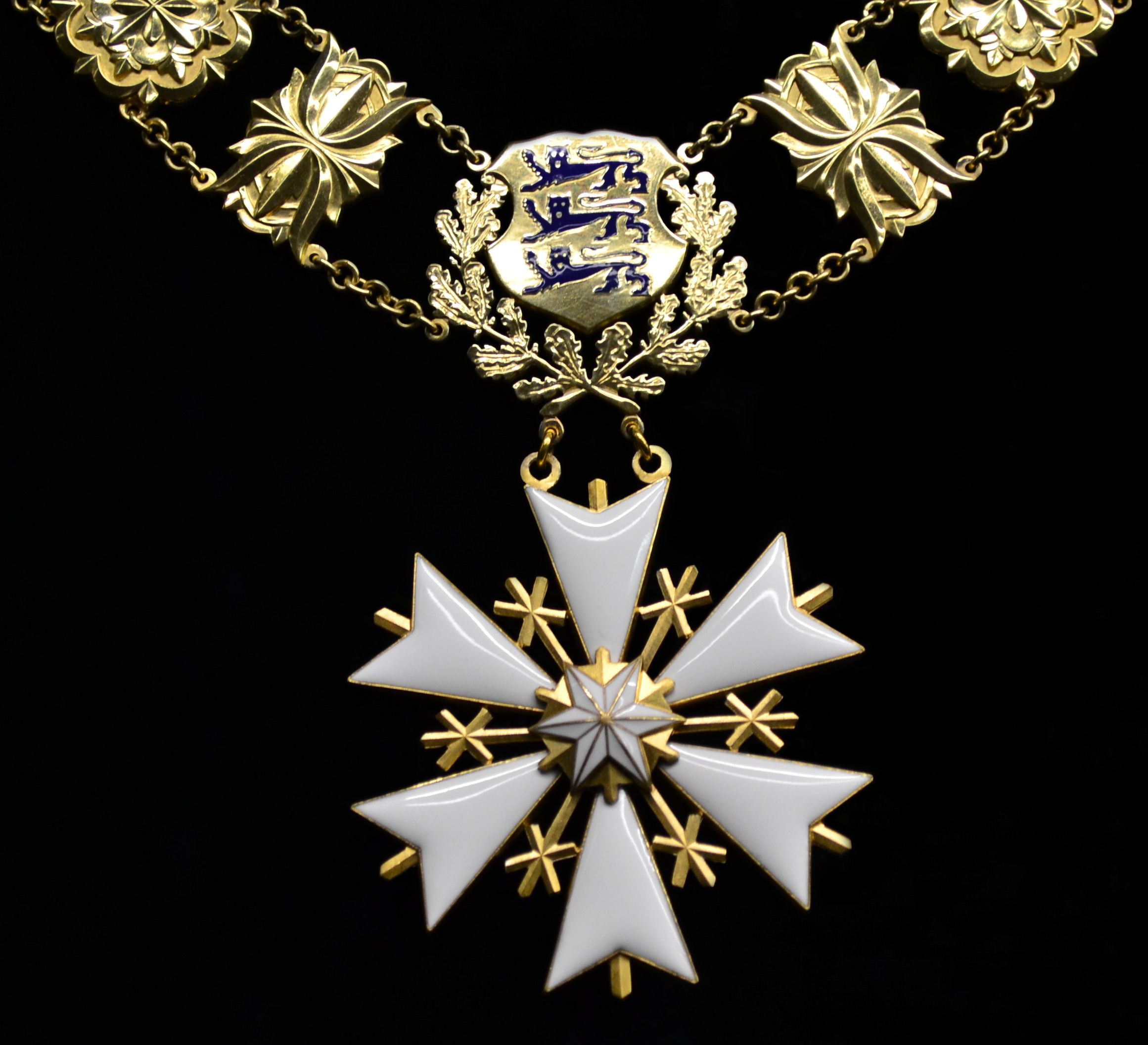 EST Order of the White Star collar class badge 1