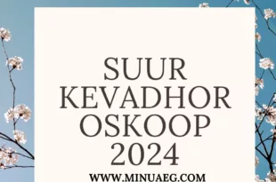 minuaeg horoskoop 2024