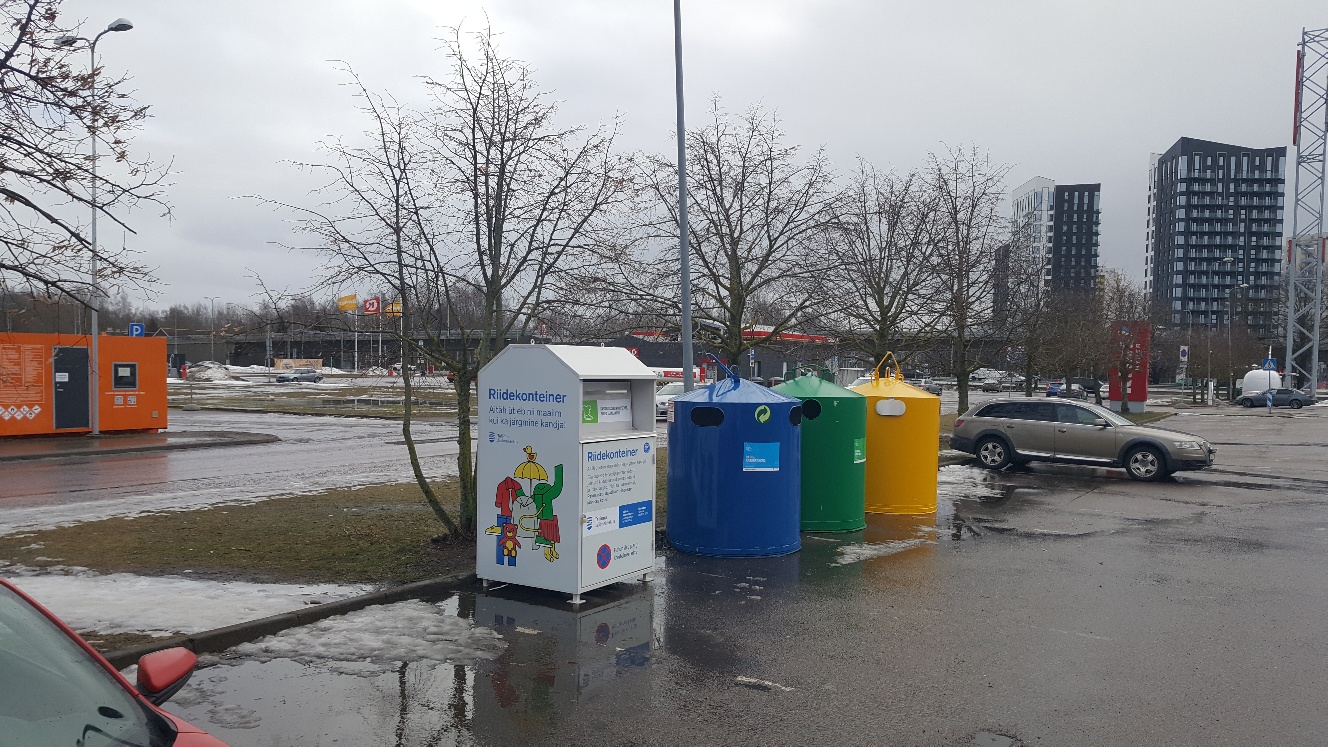 Riidekonteiner Haabersti 1