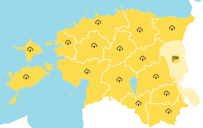 OLULINE: Keskkonnaagentuur väljastas kogu Eestile hoiatuse 1 ilmateenistus