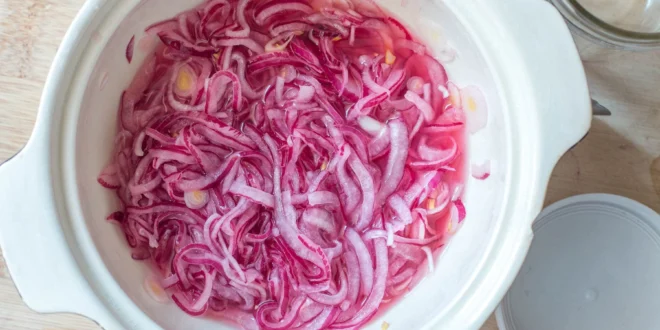 Pickled Onion Marinated 1800 EatSimpleFood.com