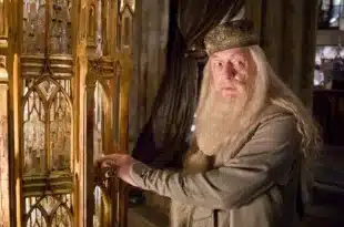 HP F6 half blood prince dumbledore office memory cabinet web landscape