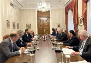 Kohtumine Bulgaaria presidendi Rumen Radeviga.