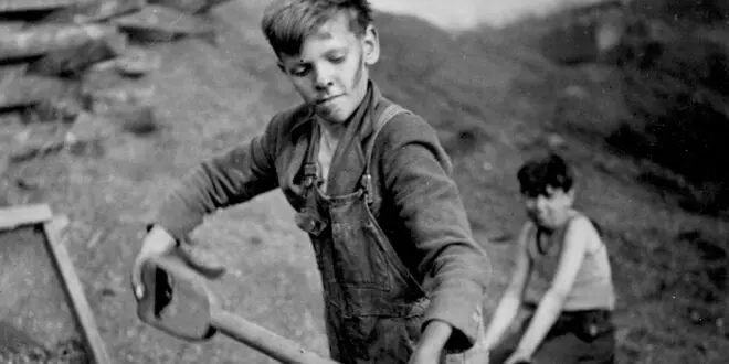 Pennsylvania coal mining kids ap