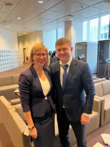 Minister Piret Hartman Ukraina põllumajandusministriga