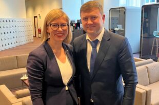 Minister Piret Hartman Ukraina pollumajandusministriga