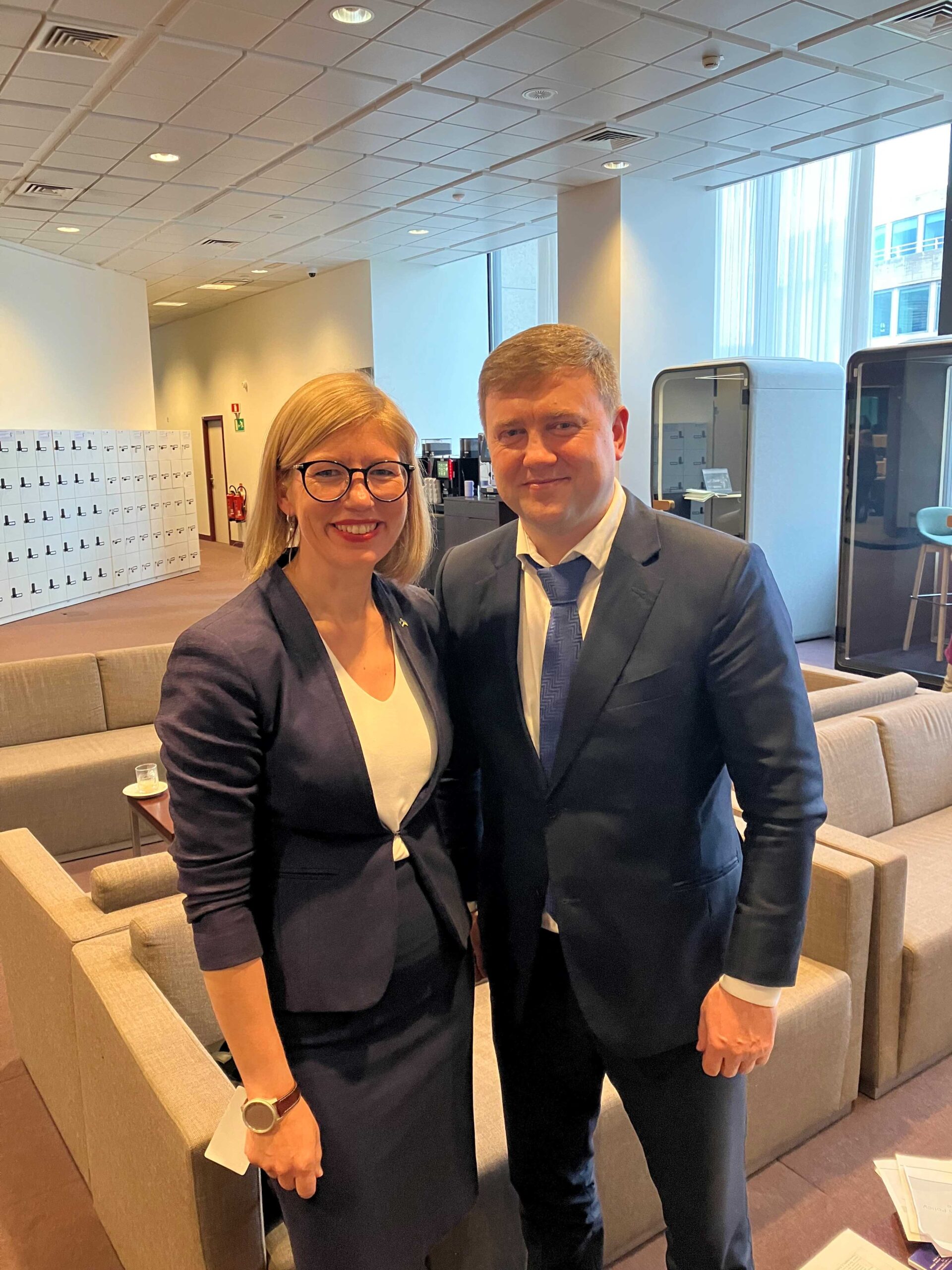 Minister Piret Hartman Ukraina põllumajandusministriga