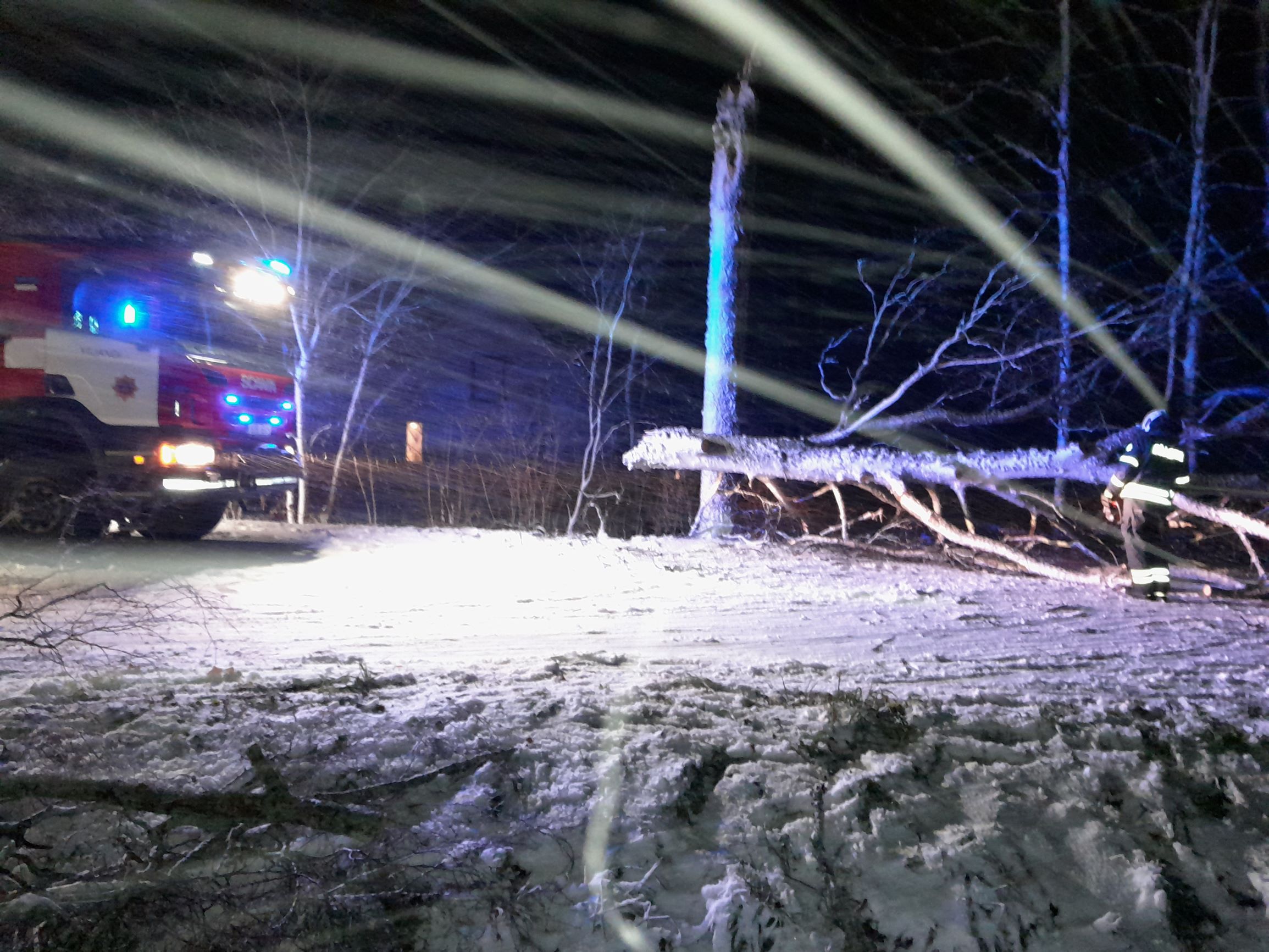 Lõuna päästekeskuse operatiivsündmused 19. – 20. november 2024 1 Viljandi v Kookla puu tõttu kraavi 2