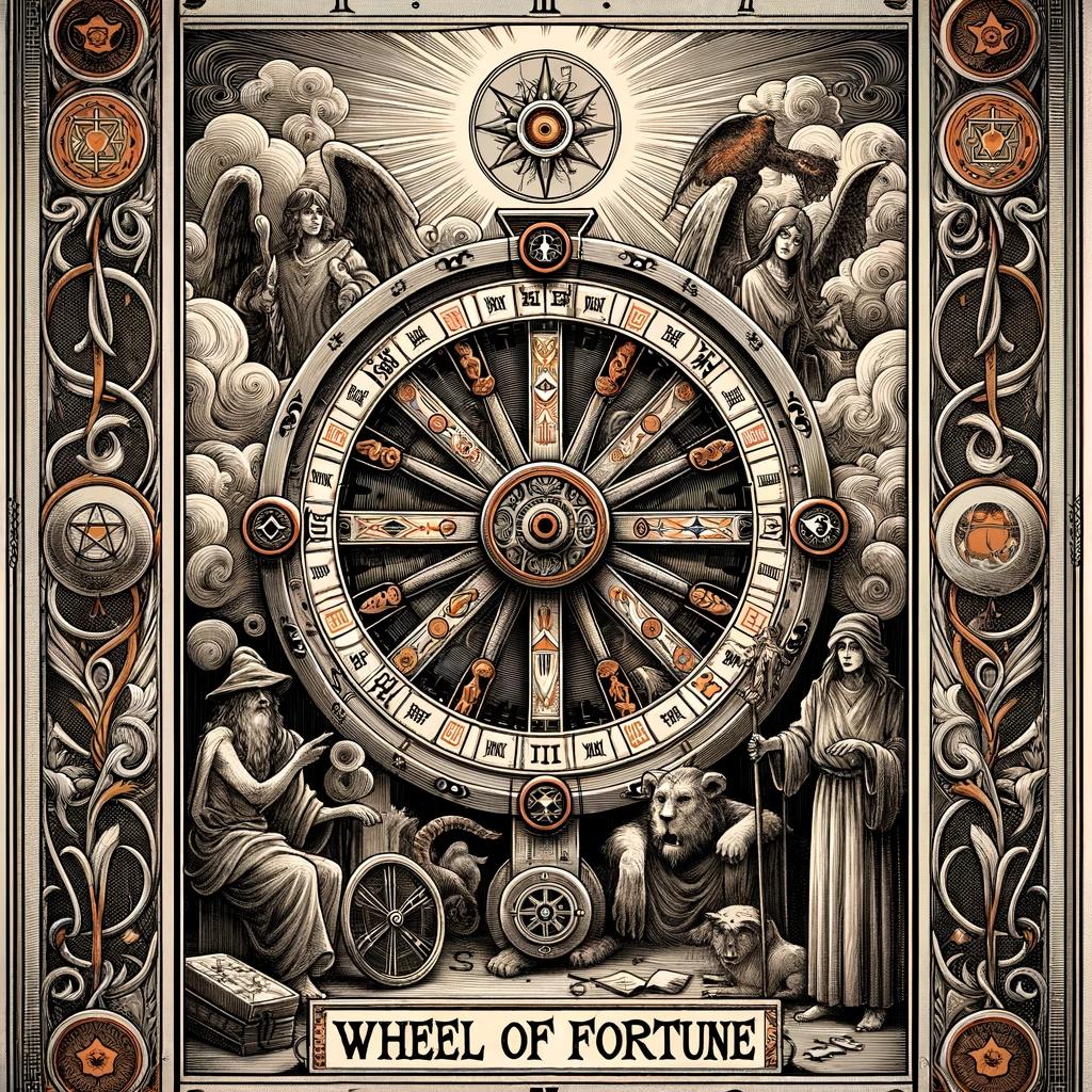 Tarokaart on Õnneratas