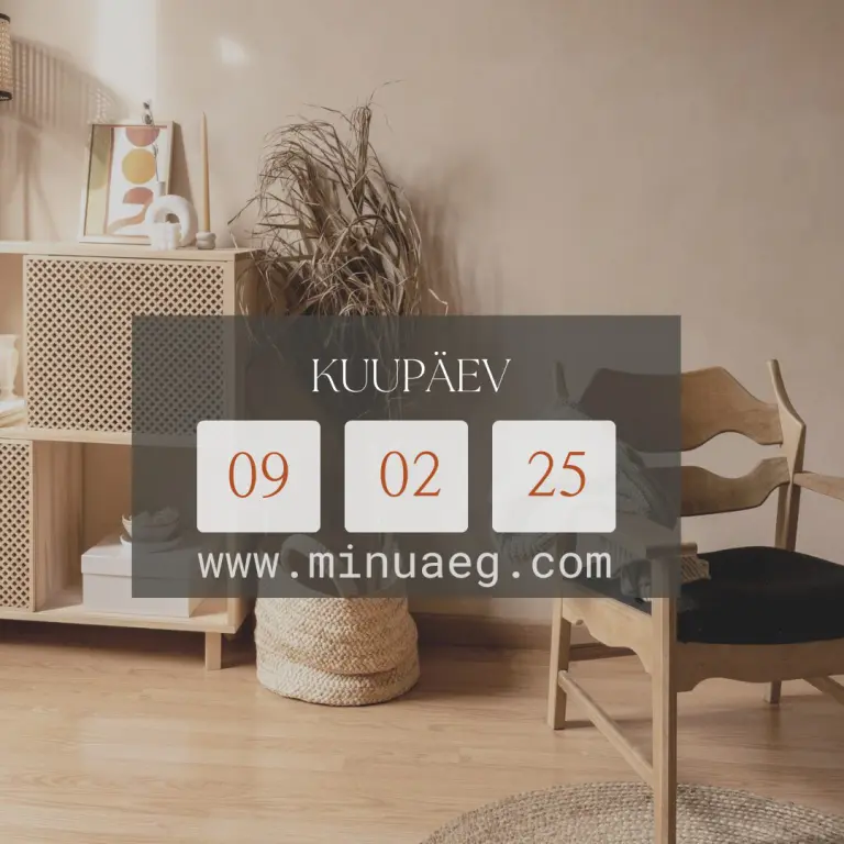 kuupäev 09.02.2025