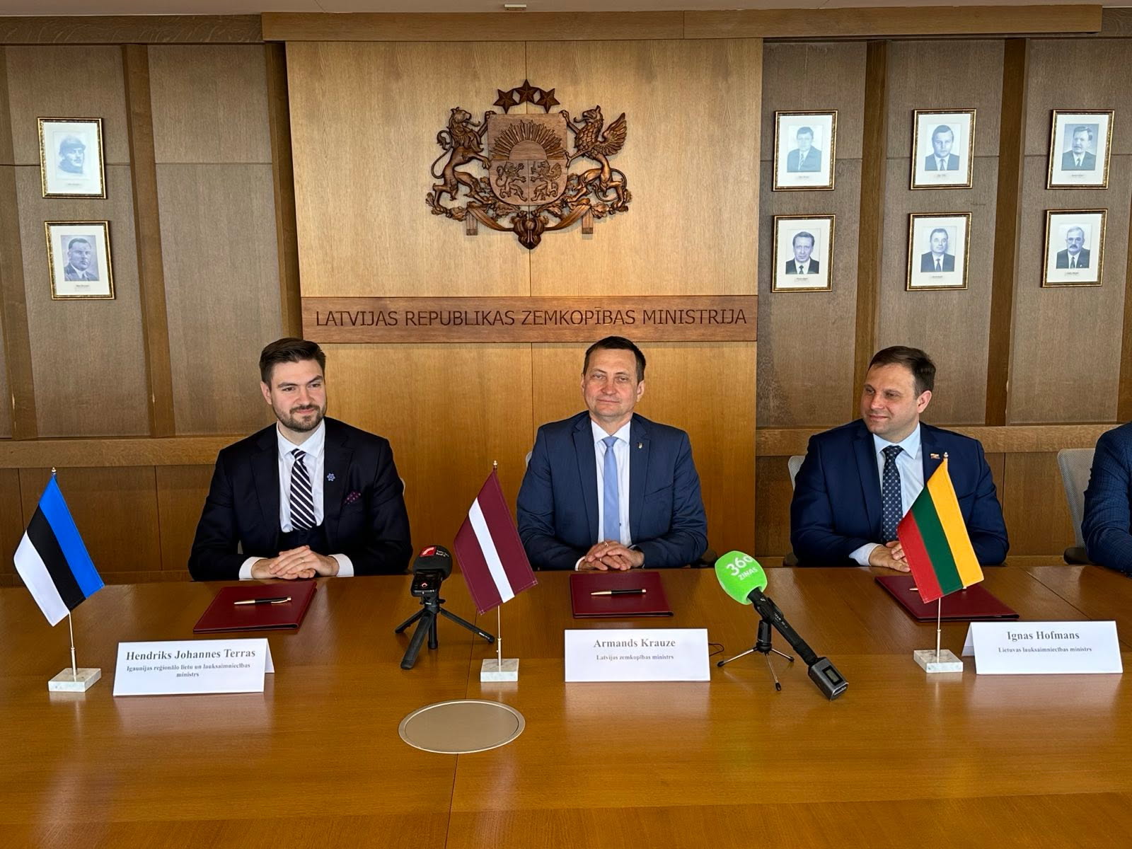 Balti põllumajandusministrid: ühine põllumajanduspoliitika peab olema tugev, õiglane ja lihtne 1 Balti põllumajandusministrite kohtumine