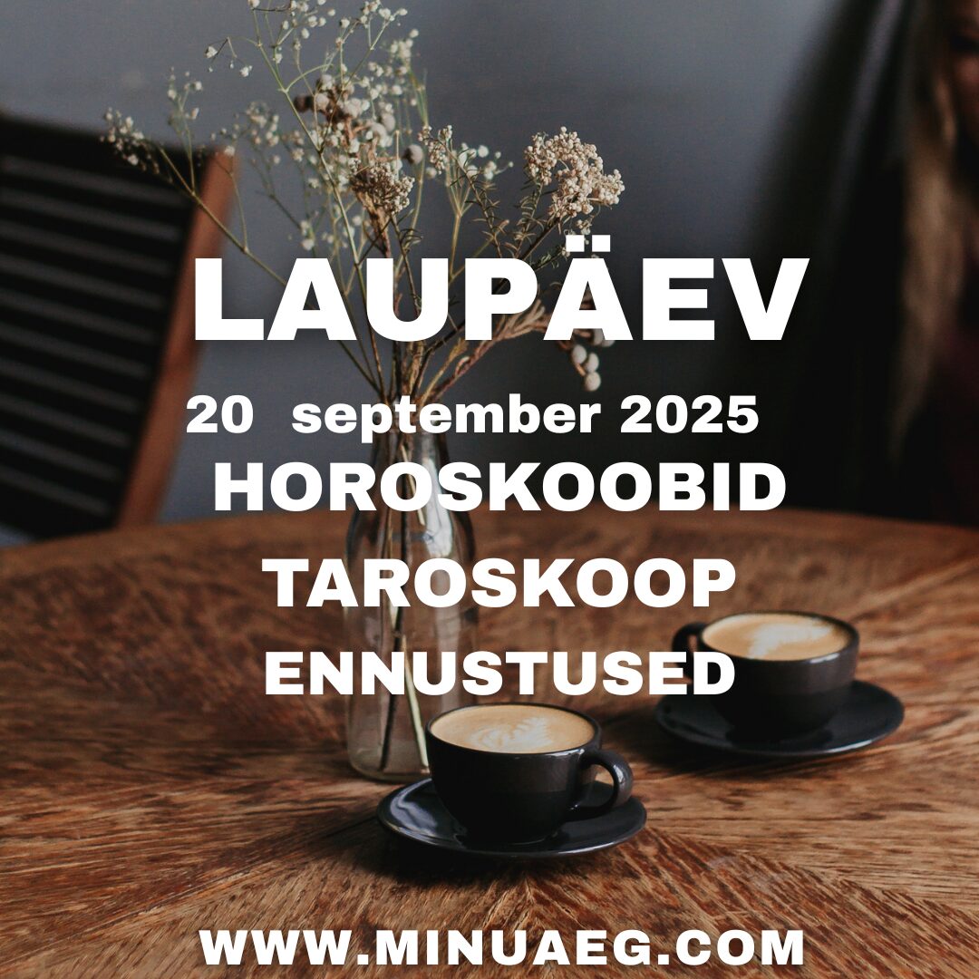 Laupäev 20.09.2025 – Horoskoobid, Taroskoop ja Ennustused kogu päevaks 1 Simple Coffee Photo Opening Café Instagram Post