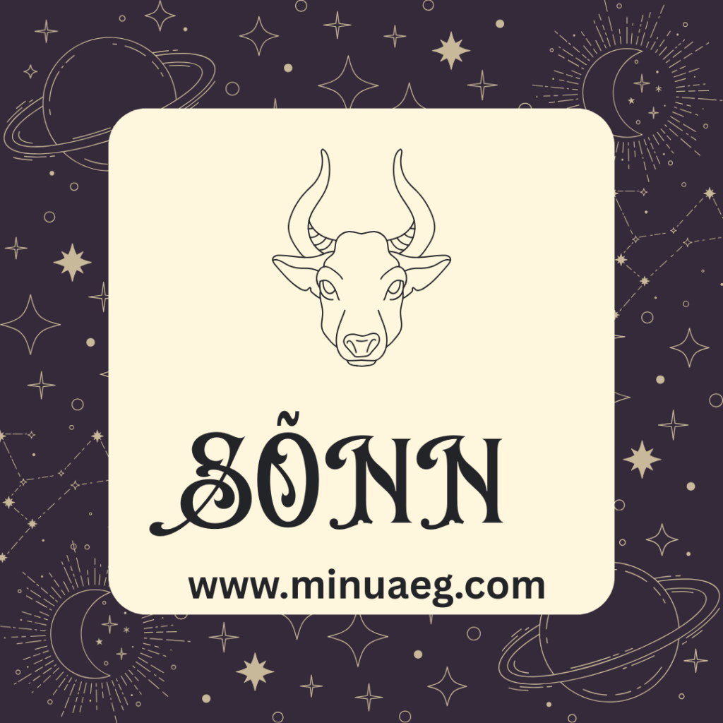 Dark Purple Mystic Astrologer Taurus Horoscope Instagram Post