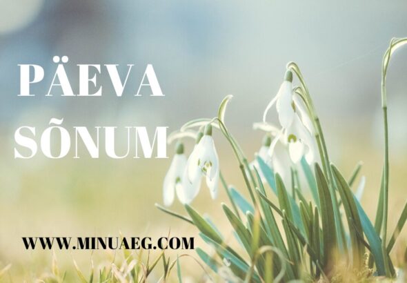 PÄEVA SÕNUM, MINUAEG